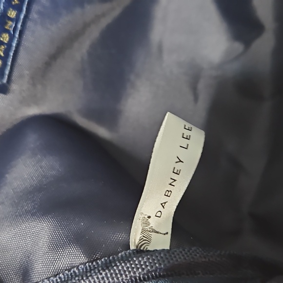 Dabney Lee Navy Cosmetic Bag, Bees 🐝🐝🐝 - Picture 10 of 14